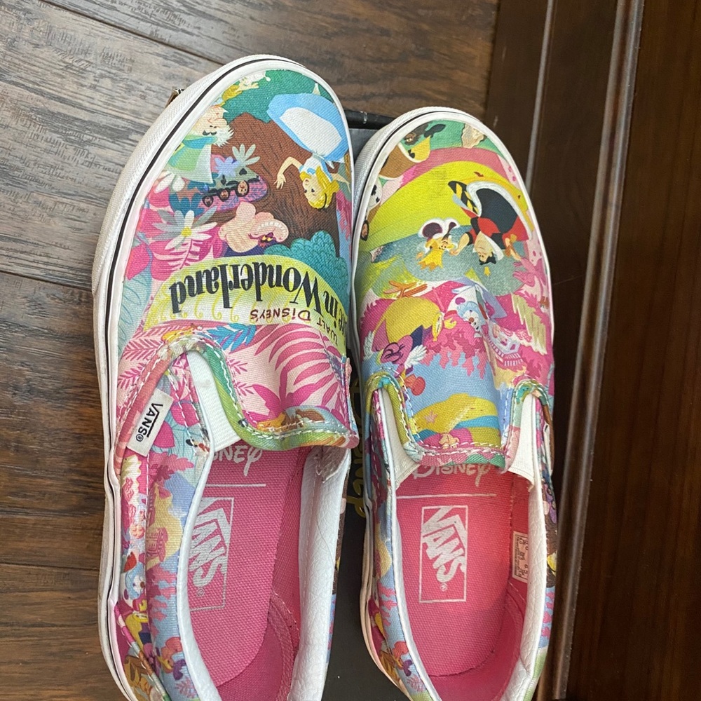 Alice in wonderland vans